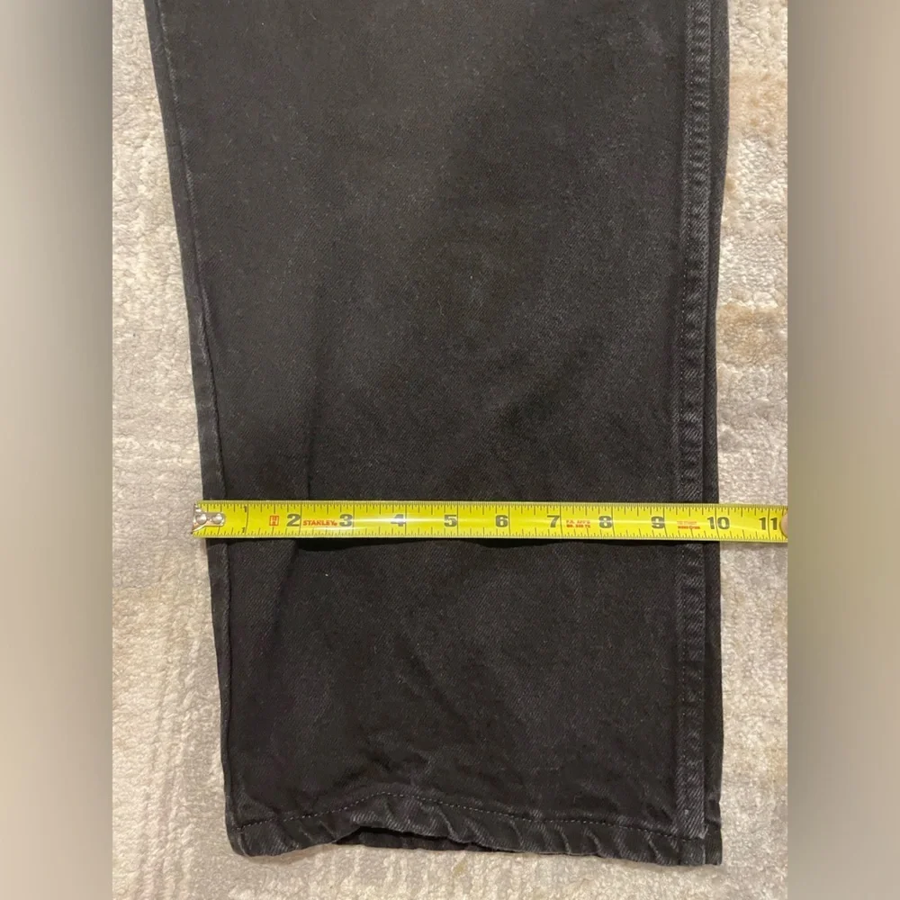 Wrangler Rugged Wear Black Denim Jeans Mens Size 50x30 100% Cotton - Picture 3 of 10